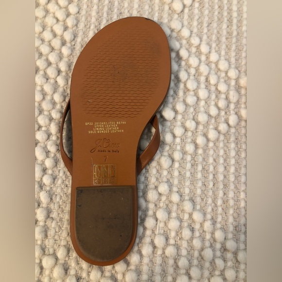 New J Crew flip flops, size 7 - Picture 3 of 3